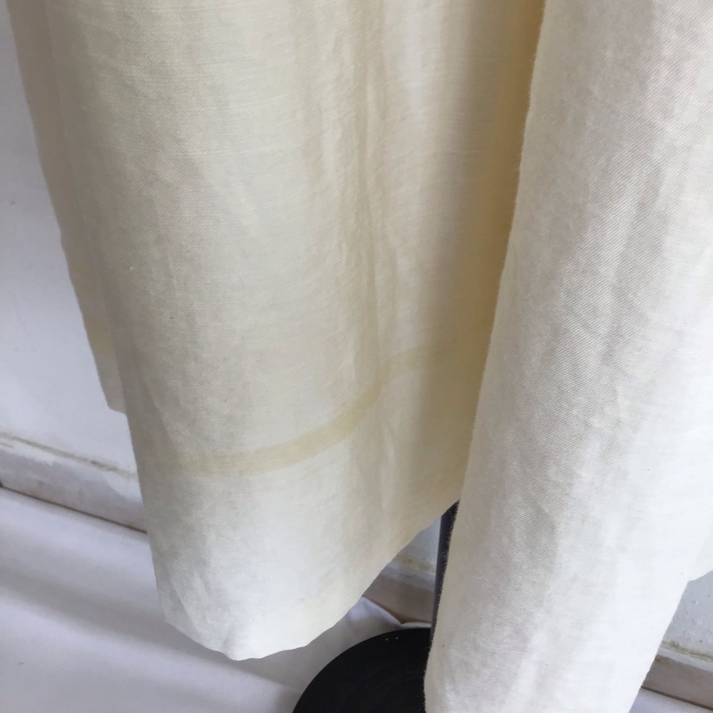 Club Monaco Women Elegant Buttery Cream Yellow Sleeveless Jumpsuit Size 6 - Picture 10 of 16